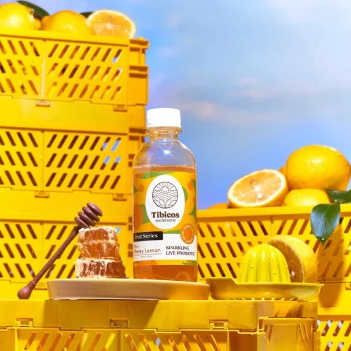Sparkling Live Probiotic Drink - Honey Lemon